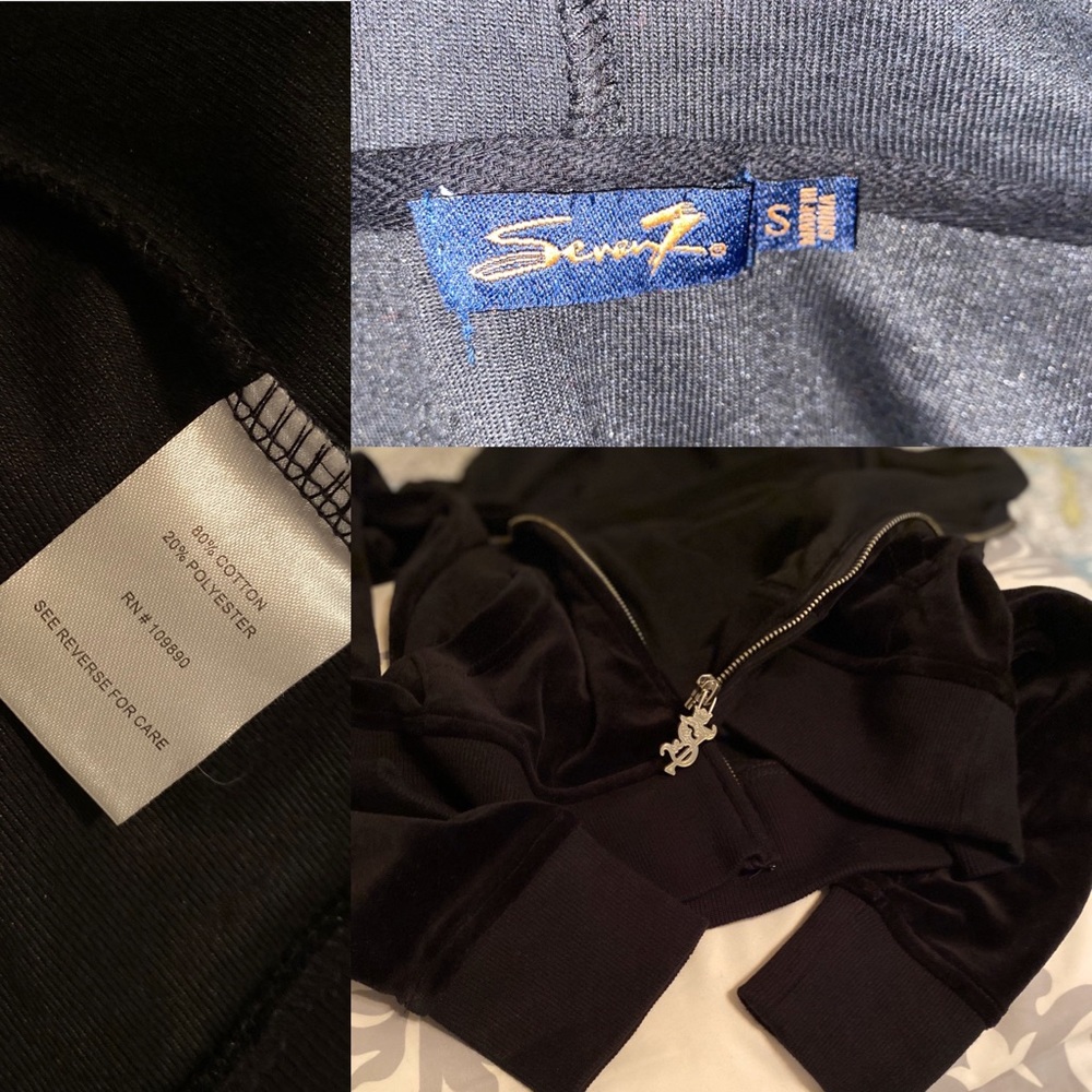 Seven7 velvet zip up jacket - Picture 5 of 8